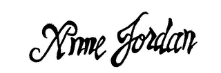 ANNE JORDAN logo