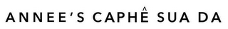 ANNEE'S CAPHE SUA DA logo