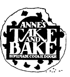 ANNE'S TAKE AND BAKE HOMEMADE COOKIE DOUGH logo
