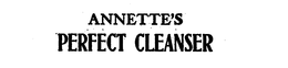 ANNETTE'S PERFECT CLEANSER logo