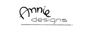 ANNIE DESIGNS logo