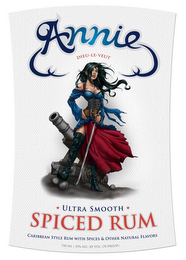 ANNIE DIEU-LE-VEUT ULTRA SMOOTH SPICED RUM CARIBBEAN STYLE RUM WITH SPICES & OTHER NATURAL FLAVORS 750 ML | 35% ALC. BY VOL. (70 PROOF) logo