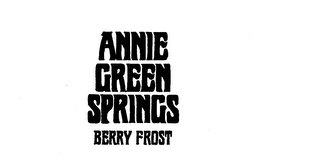 ANNIE GREEN SPRINGS BERRY FROST logo