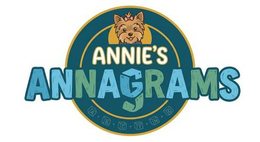 ANNIE'S ANNAGRAMS A B C Y N O logo