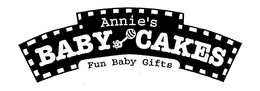 ANNIE'S BABY CAKES FUN BABY GIFTS logo