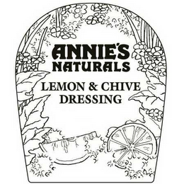 ANNIE'S NATURALS LEMON & CHIVE DRESSING logo