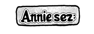 ANNIESEZ: logo
