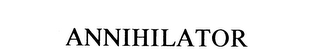 ANNIHILATOR logo