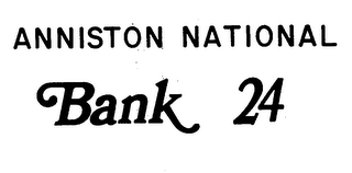 ANNISTON NATIONAL BANK 24 logo