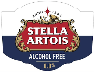 ANNO 1366 STELLA ARTOIS ALCOHOL FREE 0.0% logo