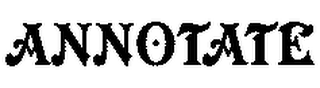 ANNOTATE logo