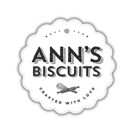 ANN'S BISCUITS CRAFTED WITH LOVE logo