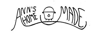ANN'S HOME MADE logo