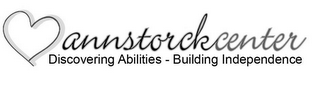 ANNSTORCKCENTER DISCOVERING ABILITIES - BUILDING INDEPENDENCE logo