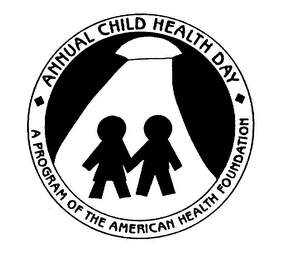 ANNUAL CHILD HEALTH DAY A PROGRAM OF THE AMERICAN HEALTH FOUNDATION logo