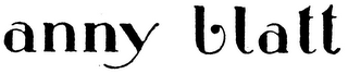 ANNY BLATT logo