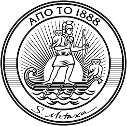 ANO TO 1888 S. METAXA logo