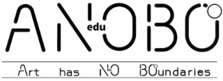 ANOBO EDU ART HAS NO EDU BOUNDARIES logo