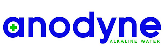 ANODYNE ALKALINE WATER logo