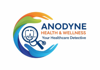 ANODYNE HEALTH & WELLNESS YOUR HEALTHCARE DETECTIVE logo