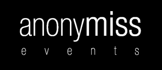 ANONYMISS EVENTS logo