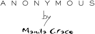 ANONYMOUS BY MANILA GRACE logo