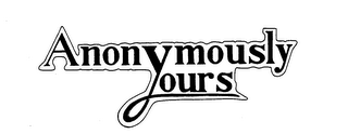 ANONYMOUSLY YOURS logo