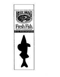 ANOTHER QUALITY PRODUCT FROM THE REEL DRAG UNLIMITED ANGLING NETWORK FRESH FISH. WITH STRINGER AIR FRESHENER logo