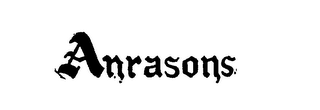 ANRASONS logo