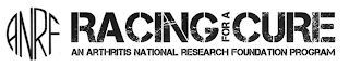 ANRF RACING FOR A CURE AN ARTHRITIS NATIONAL RESEARCH FOUNDATION PROGRAM logo