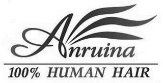ANRUINA 100% HUMAN HAIR logo
