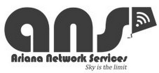 ANS ARIANA NETWORK SERVICES SKY IS THE LIMIT logo