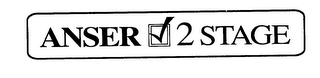 ANSER 2 STAGE logo