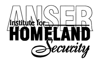 ANSER INSTITUTE FOR HOMELAND SECURITY logo