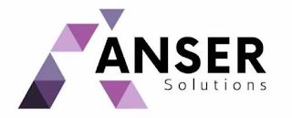 ANSER SOLUTIONS A logo