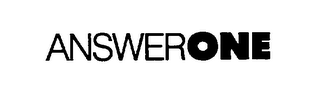 ANSWER ONE logo