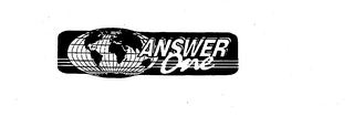 ANSWER ONE logo