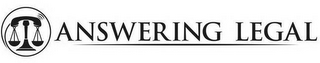 ANSWERING LEGAL logo