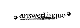 ANSWERLINQUE CONNECTIVITY IN CUSTOMER COMMUNICATIONS logo