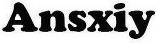 ANSXIY logo