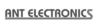 ANT ELECTRONICS logo
