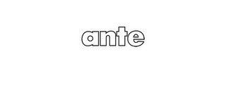 ANTE logo