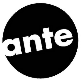 ANTE logo