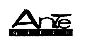 ANTE GIFTS logo