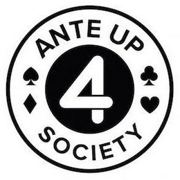 ANTE UP 4 SOCIETY logo