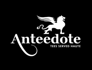ANTEEDOTE TEES SERVED HAUTE logo