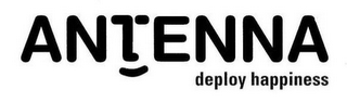 ANTENNA DEPLOY HAPPINESS logo