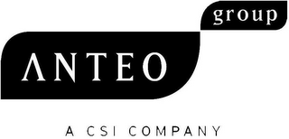 ANTEO GROUP A CSI COMPANY logo