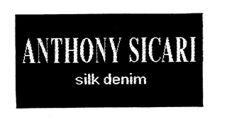 ANTHONY SICARI SILK DENIM logo