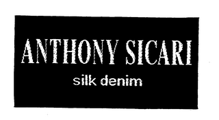 ANTHONY SICARI SILK DENIM logo